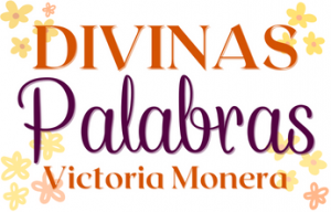 Divinas palabras, página web de Victoria Monera. Banner página principal.